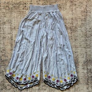 {saturday sunday} Floral Wide Leg Culottes NWT